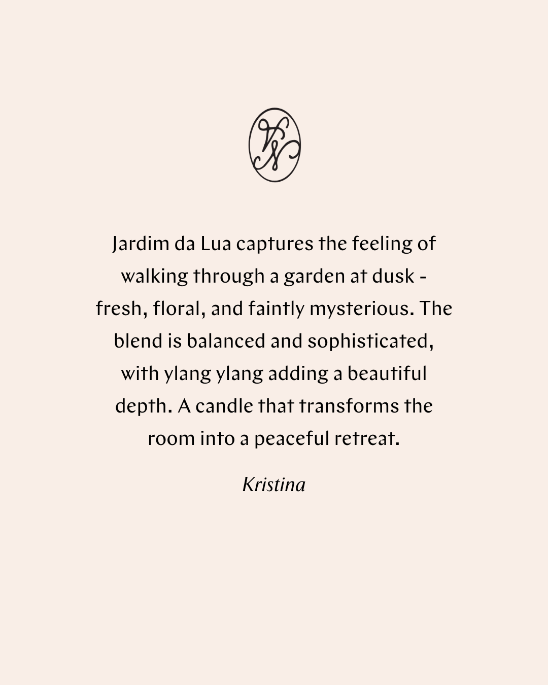 Atelier Noitē Jardim da Lua Candle — lily, iris & ylang ylang floral vegan candle