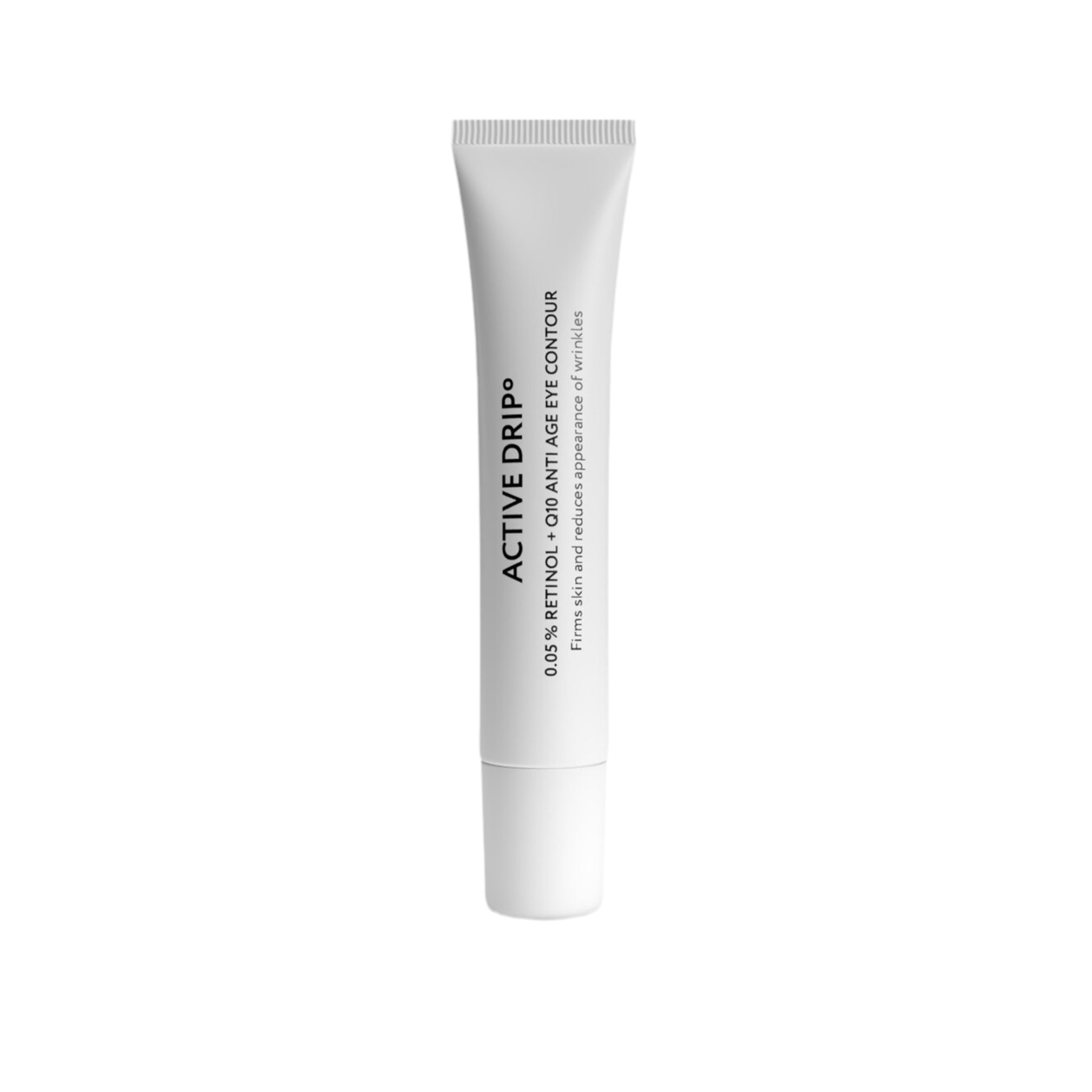 Eye cream with retinol and Q10 for reducing wrinkles, firming, and brightening eyes