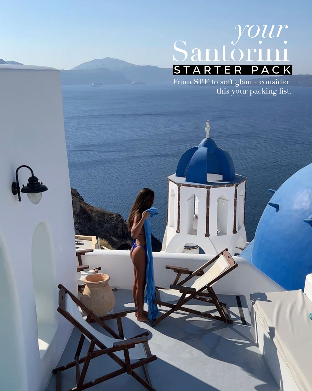 The Santorini Starter Pack: 8 Beauty Essentials for Sun, Skin & Afterglow