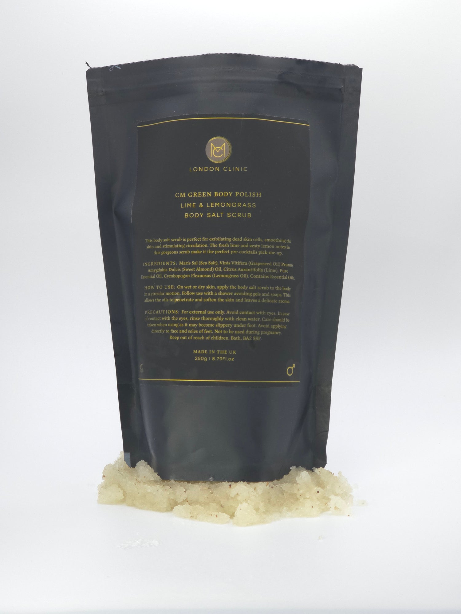 CM Skin Green Body Polish : Lime &amp; Lemongrass Scrub 250g