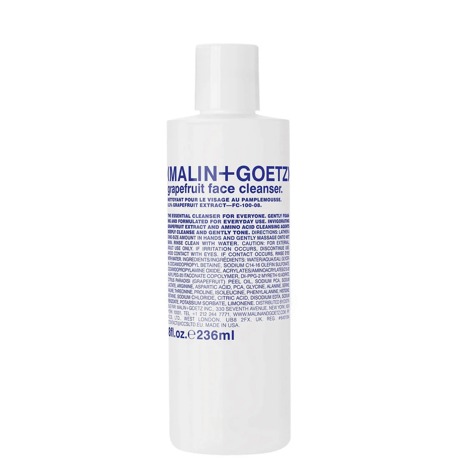 Malin + Goetz Grapefruit Face Cleanser 236ml