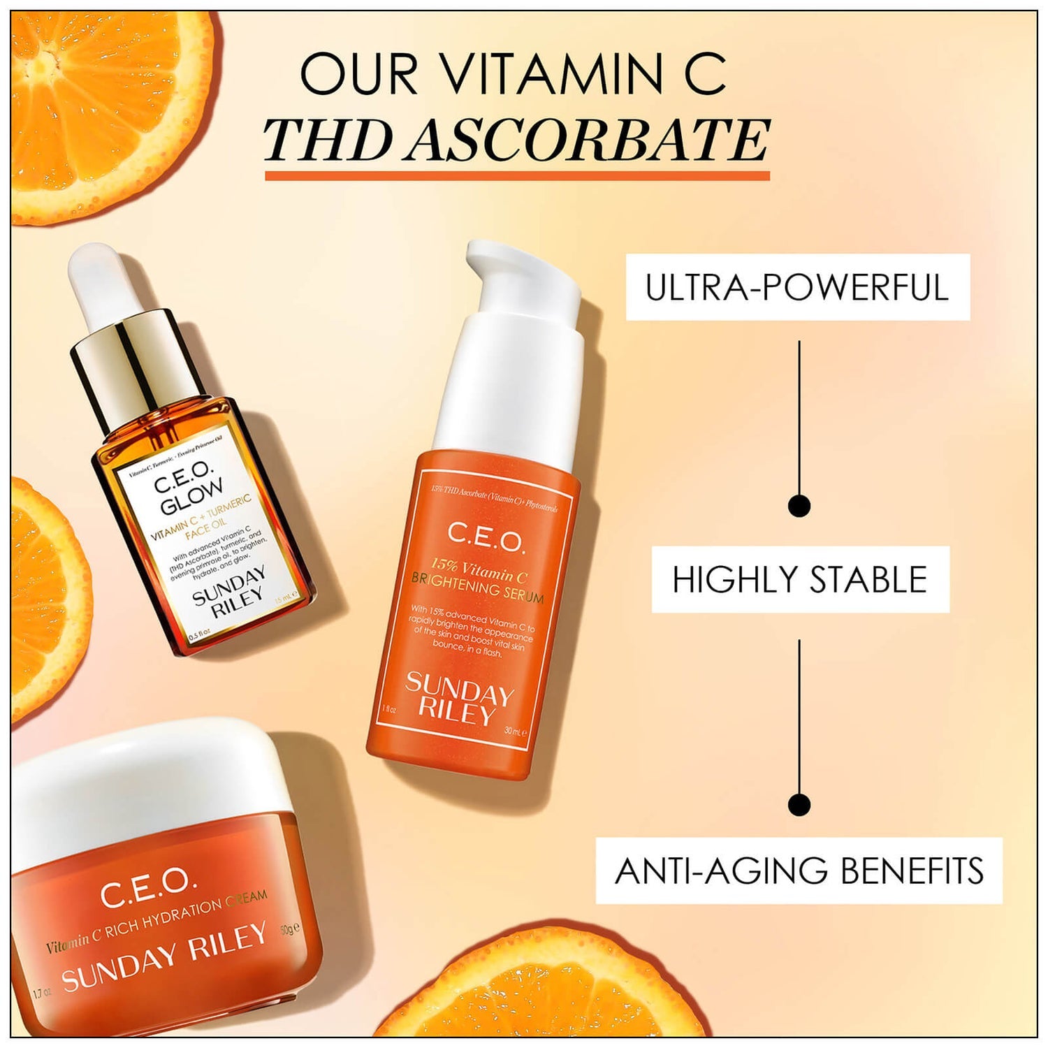 Sunday Riley C.E.O. Glow Vitamin C + Turmeric Face Oil