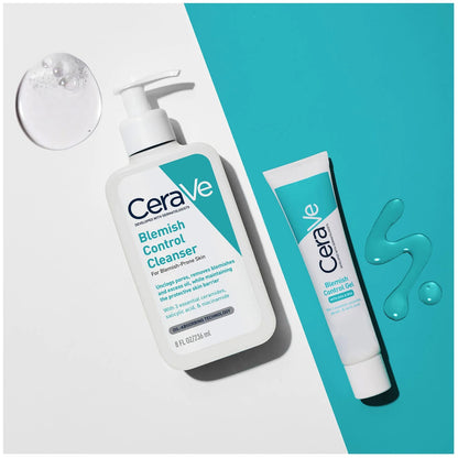 CeraVe Blemish Control Gel Moisturiser with 2% Salicylic Acid &amp; Niacinamide for Blemish-Prone Skin 40ml