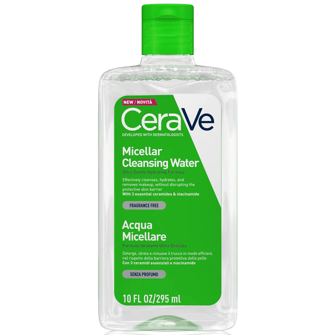 CeraVe Micellar Cleansing Water with Niacinamide &amp; Ceramides for All Skin Types 295ml