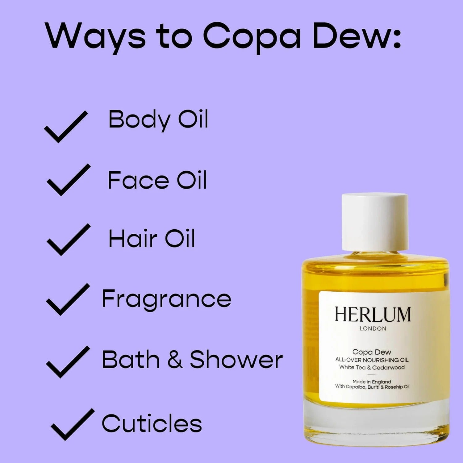 Herlum Copa Dew Oil 50ml