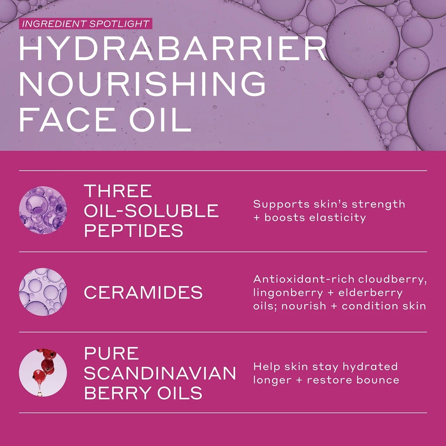 Ole Henriksen Strength Hydrabarrier Nourishing Face Oil 30ml