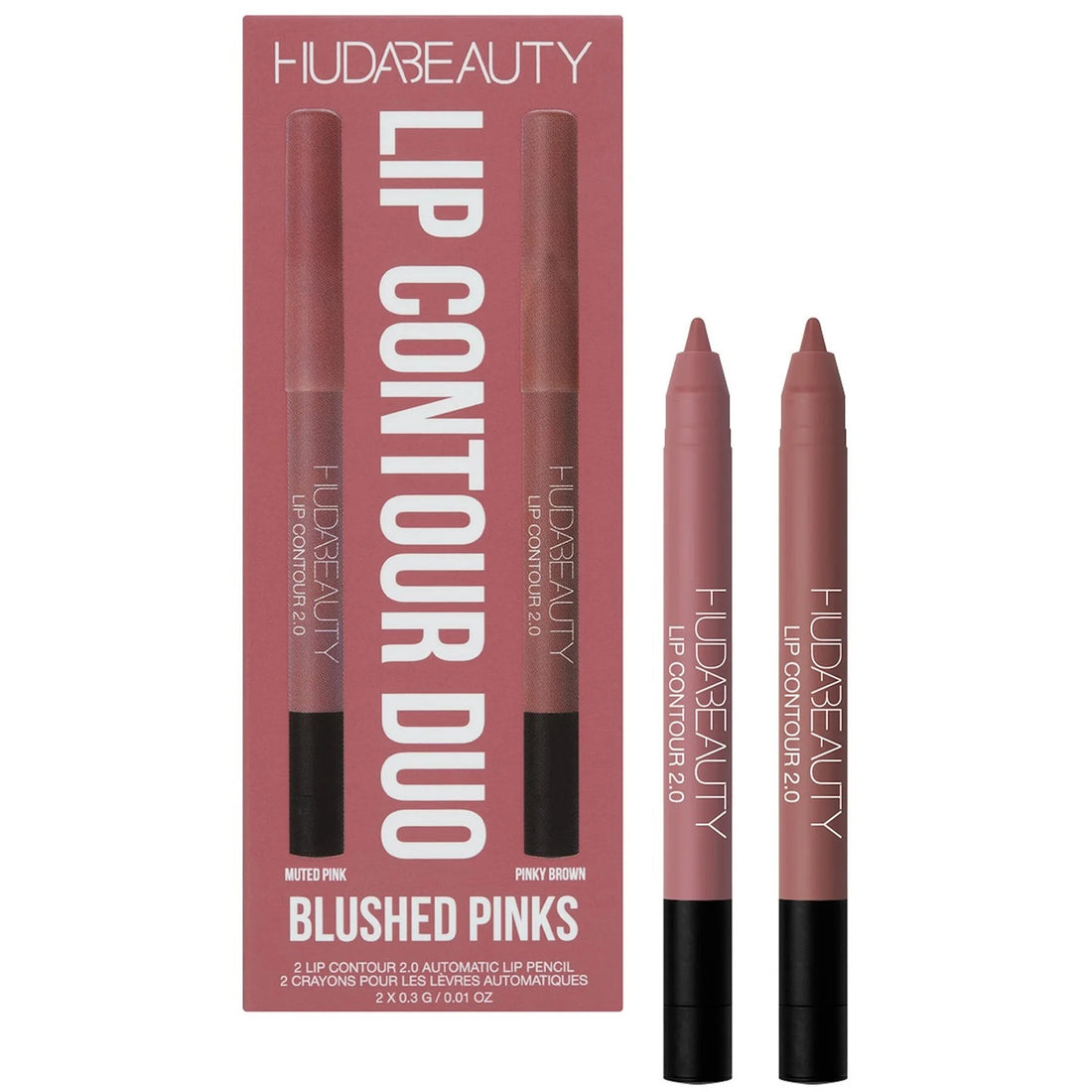 Huda Beauty Blushed Pinks Lip Contour Duo