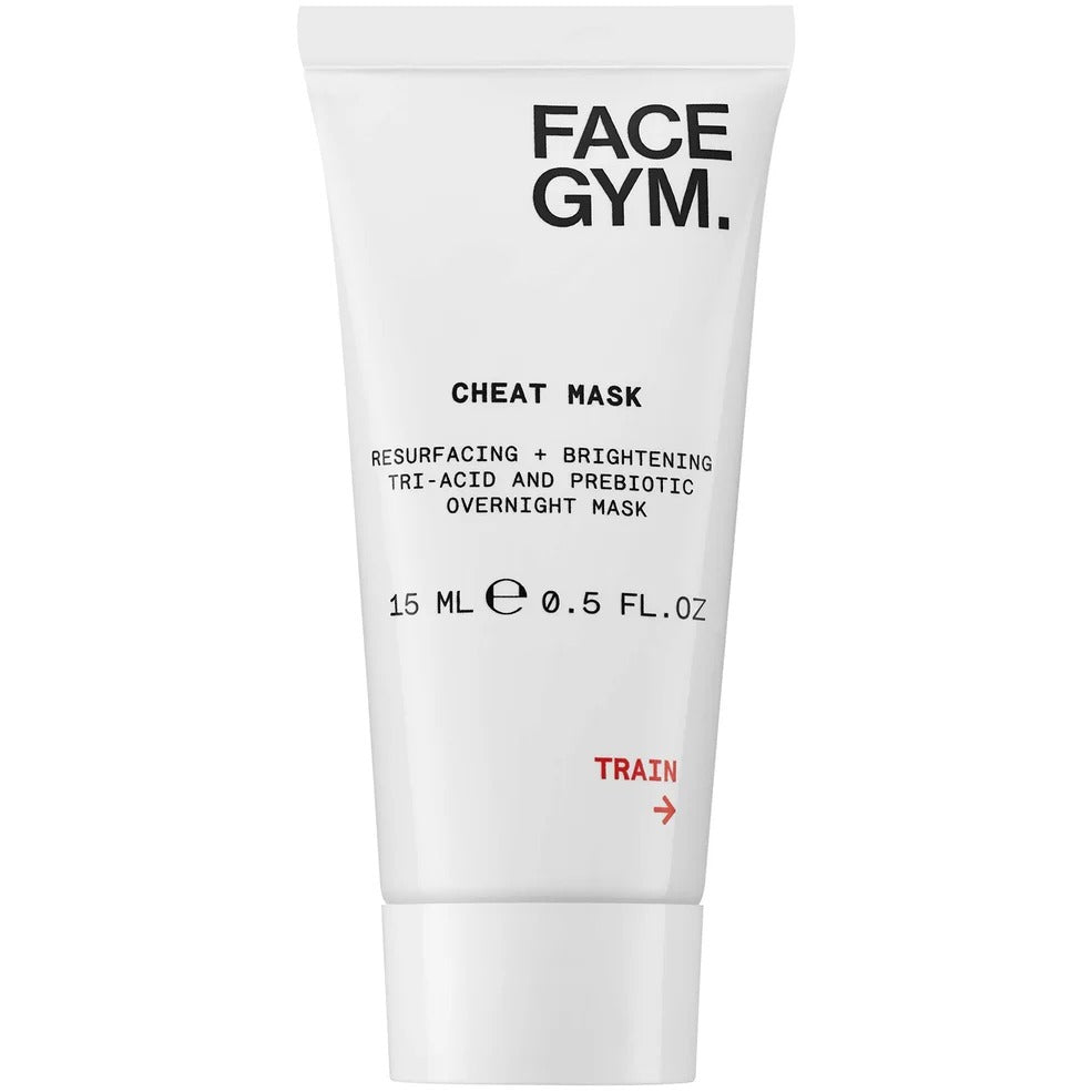 FaceGym Cheat Mask Resurfacing and Brightening Tri-Acid and Prebiotic Overnight Mask