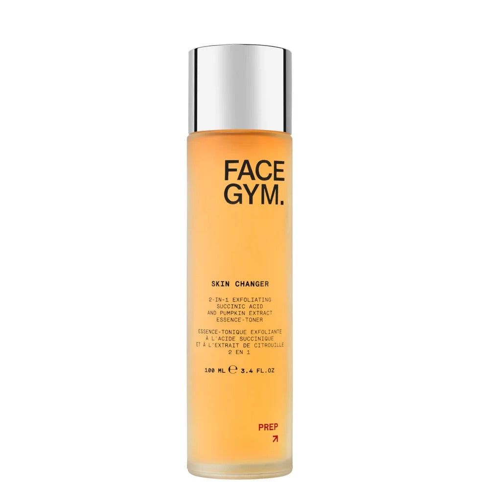 FaceGym Skin Changer 2-in-1 Exfoliating Succinic Acid and Pumpkin Extract Essence Toner