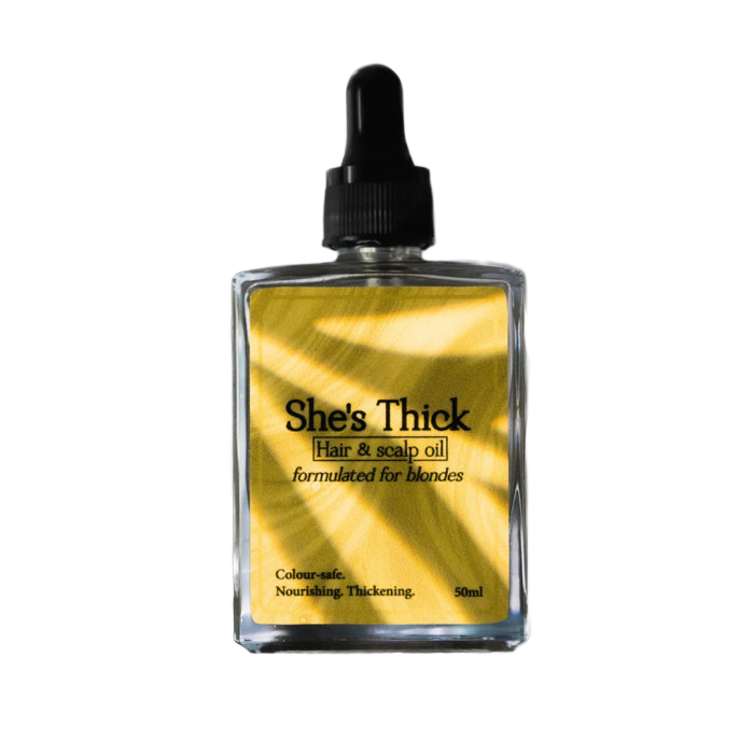 Hair Growth & Repair Oil for Blondes – Organic, Colour-Safe