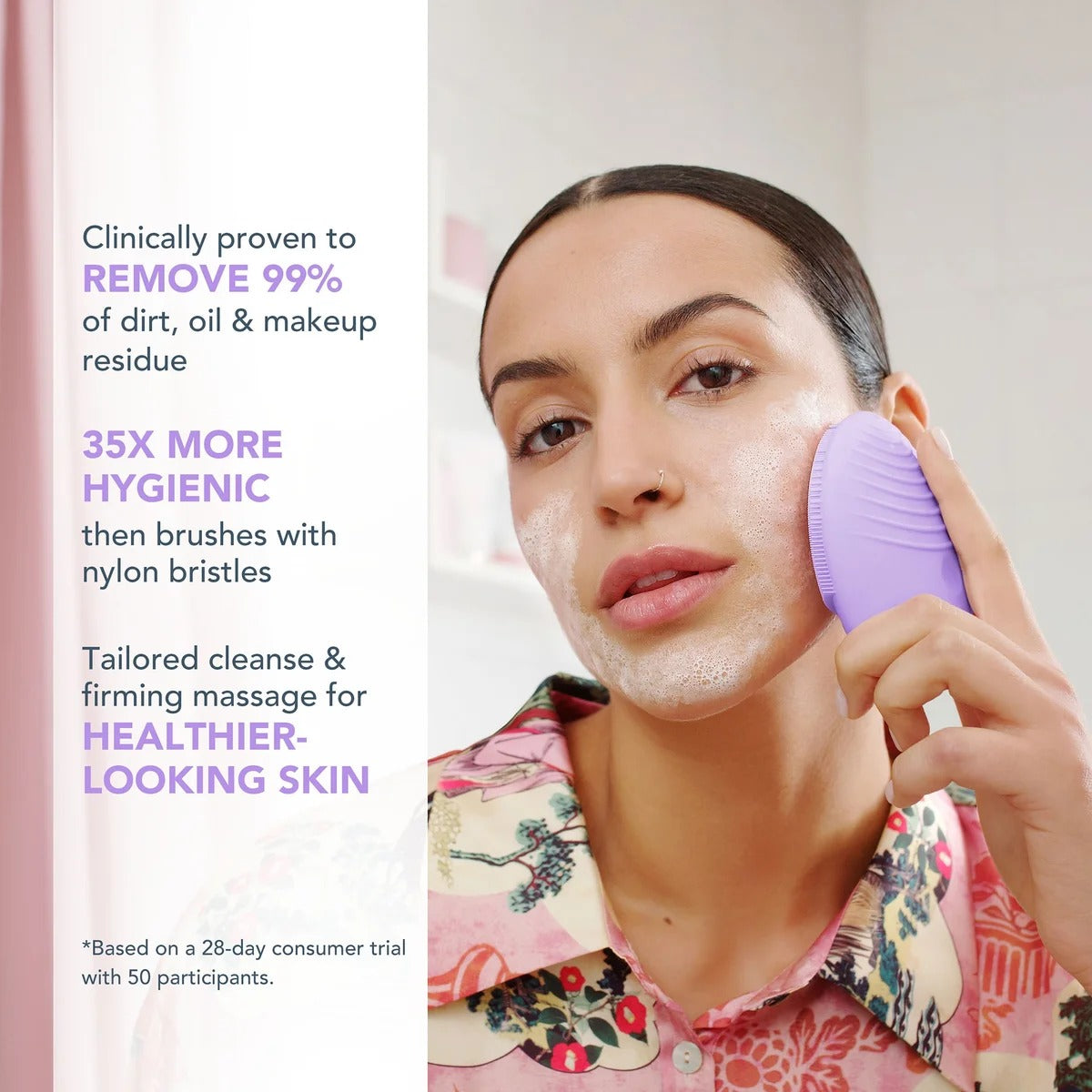 Foreo Luna 4 Smart Facial Cleansing and Firming Massage Device