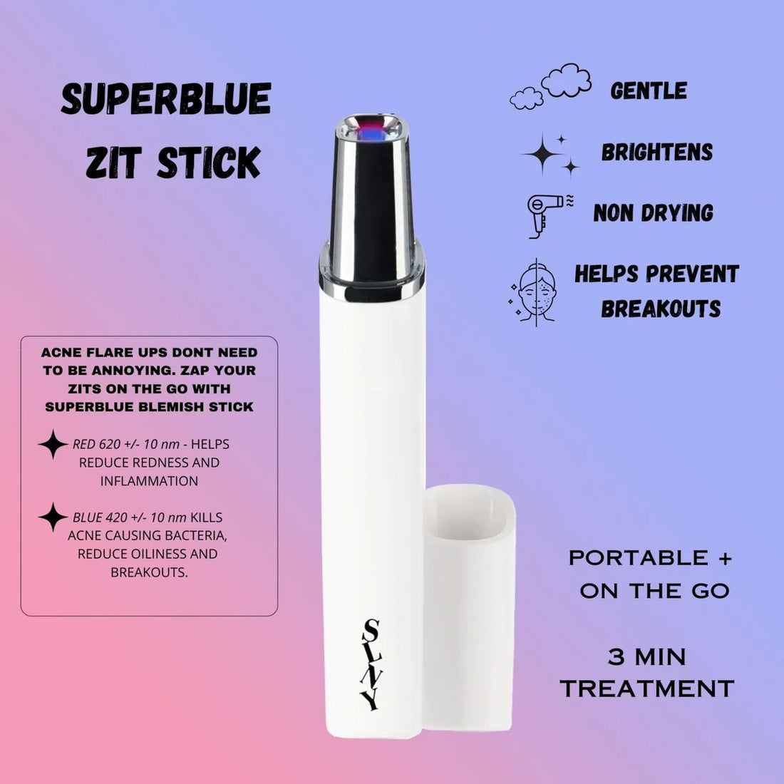 Solaris Labs NY SuperBlue Blemish Stick