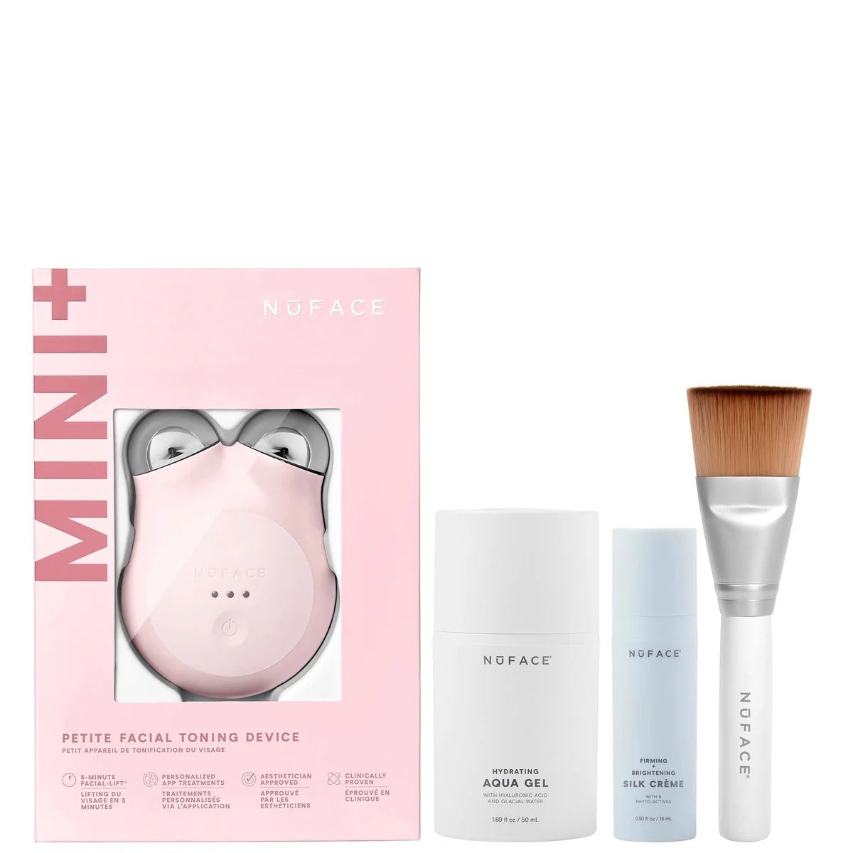 NuFACE Mini+ Starter Kit - Sandy Rose