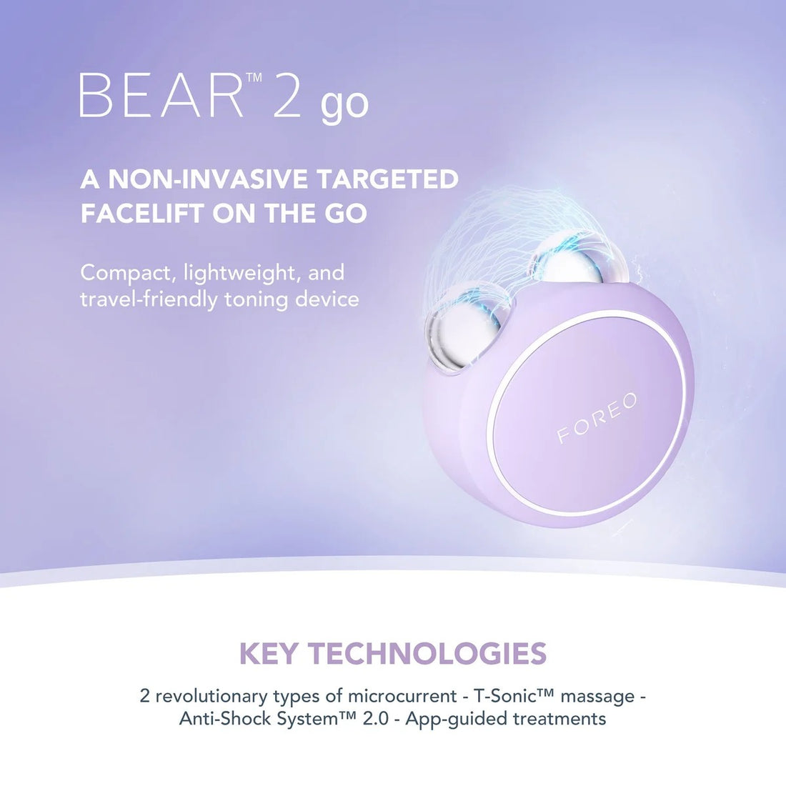 Foreo Bear 2 Go Facial Toning Device