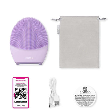 Foreo Luna 4 Smart Facial Cleansing and Firming Massage Device