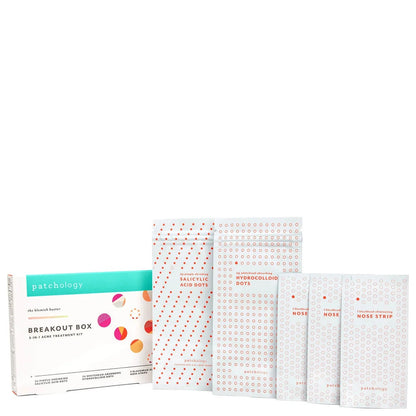 Patchology Breakout Box 3-In-1 Acne Treatment Kit