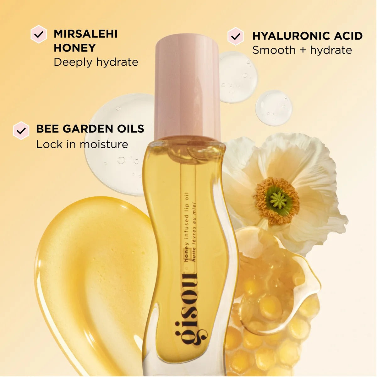 Gisou Honey Infused Lip Oil 8ml