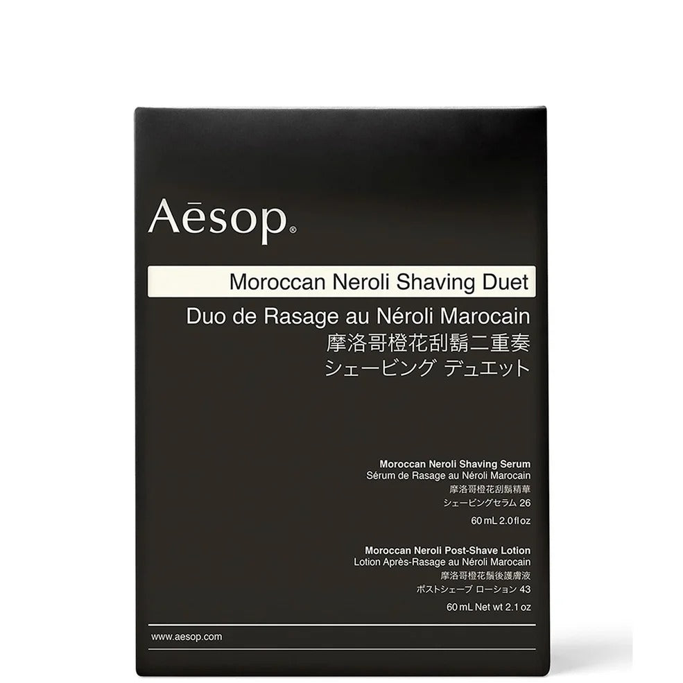 Aesop Moroccan Neroli Shaving Duet